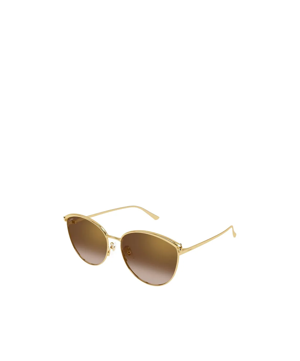 PanthÈRe Oval-Frame Sunglasses