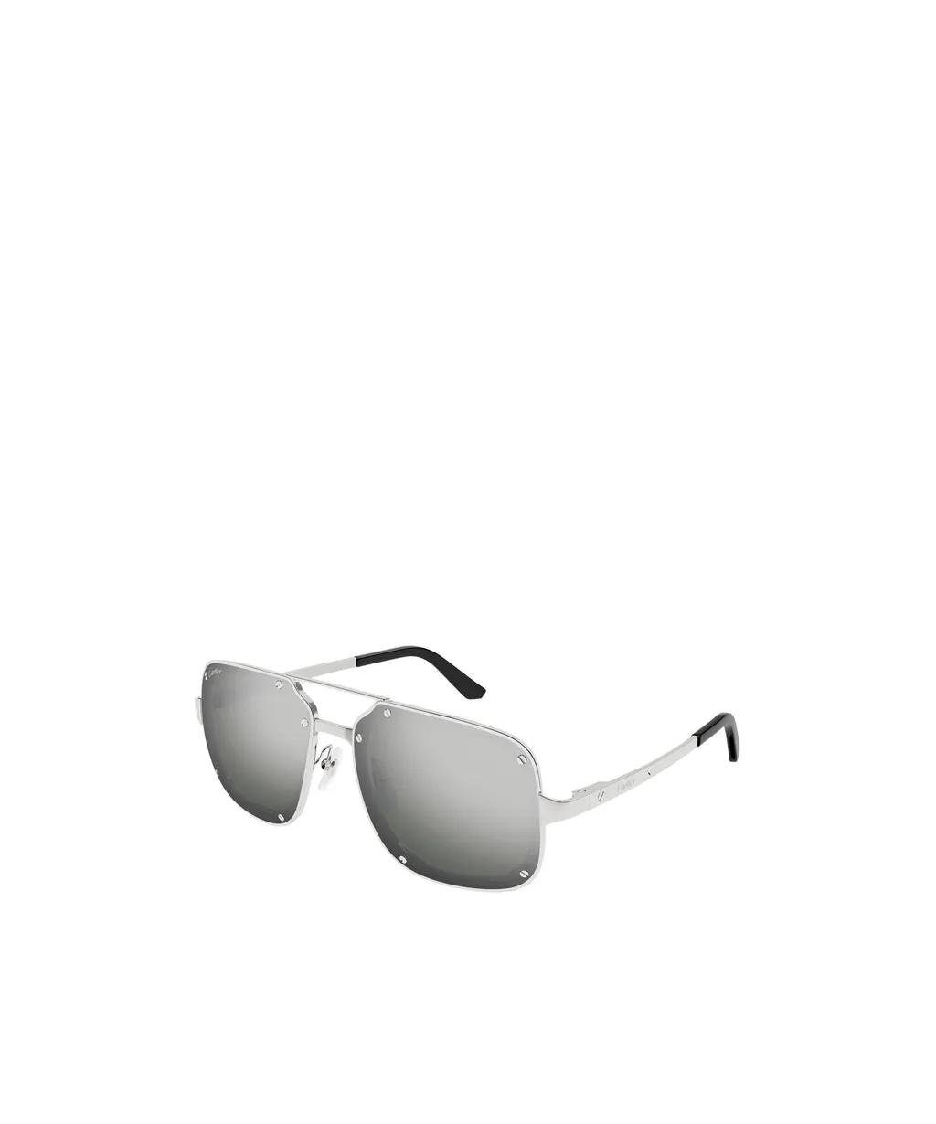 Geometric Frame Sunglasses
