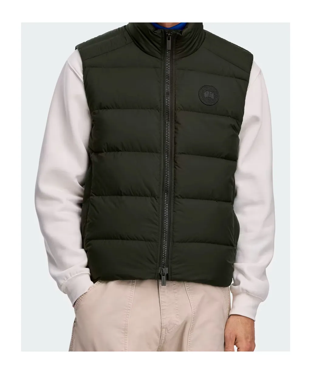 Padded Zip-Up Vest