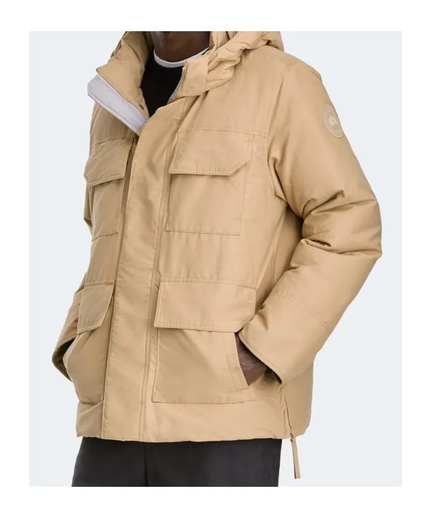 Hooded Pocketed Padded Jacket