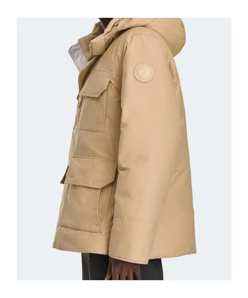 Hooded Pocketed Padded Jacket
