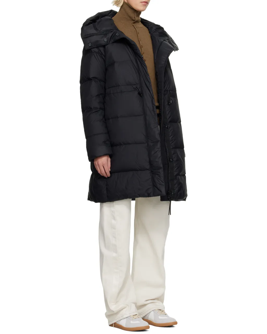 Montgomery Coat Tonal Label