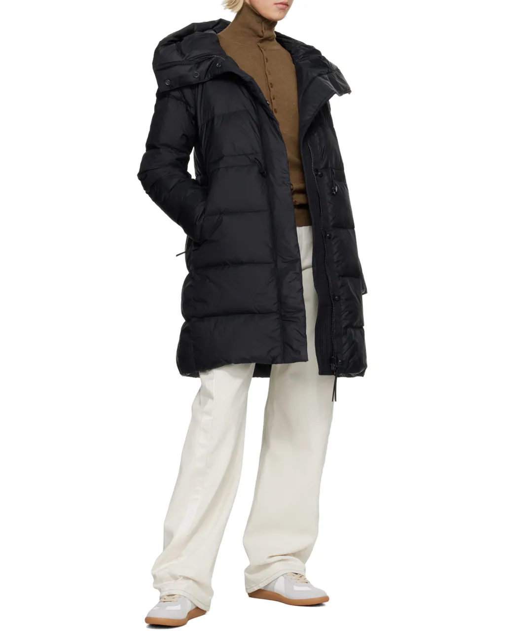 Montgomery Coat Tonal Label