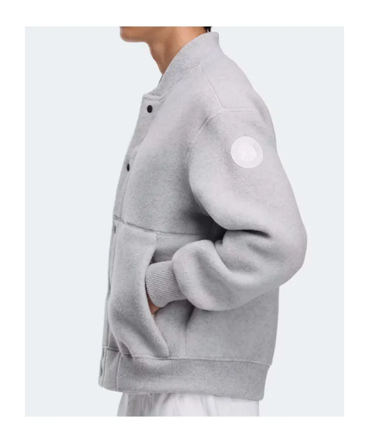 Hudson Fleece Bomber White Label