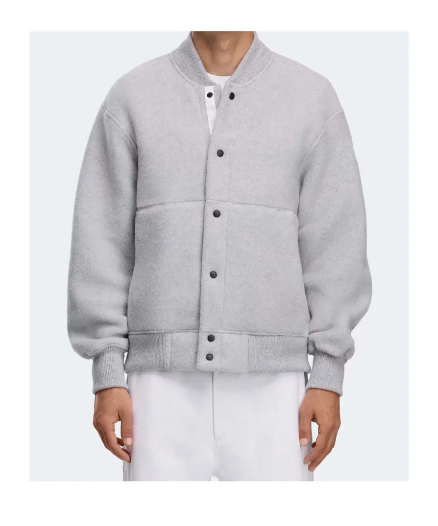 Hudson Fleece Bomber White Label