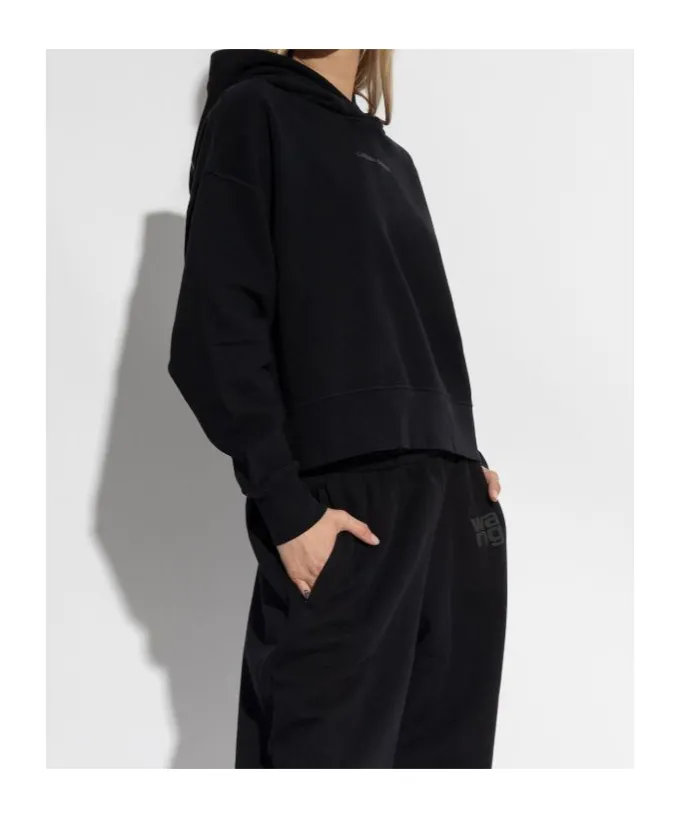 Long-Sleeved Hooded Sweatshirt