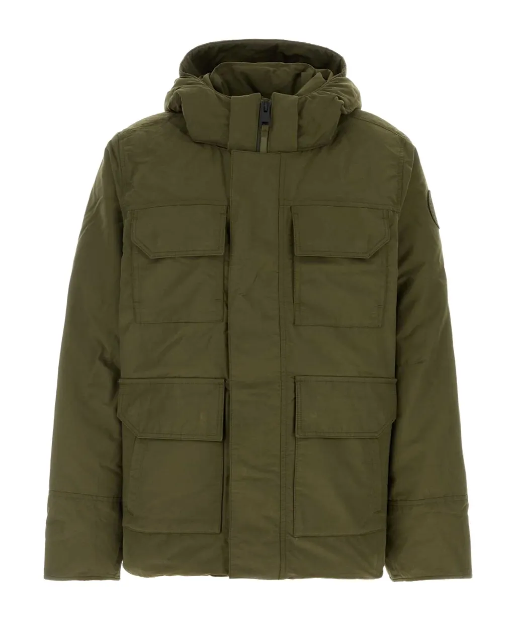 Maitland Logo Patch Down Jacket