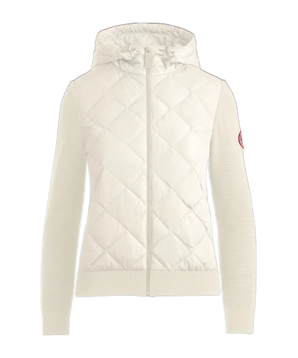 Hybridge Quilted Knit Hoodie