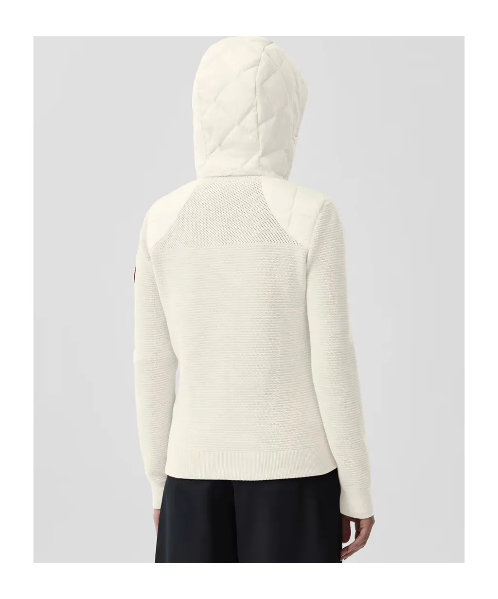 Hybridge Quilted Knit Hoodie