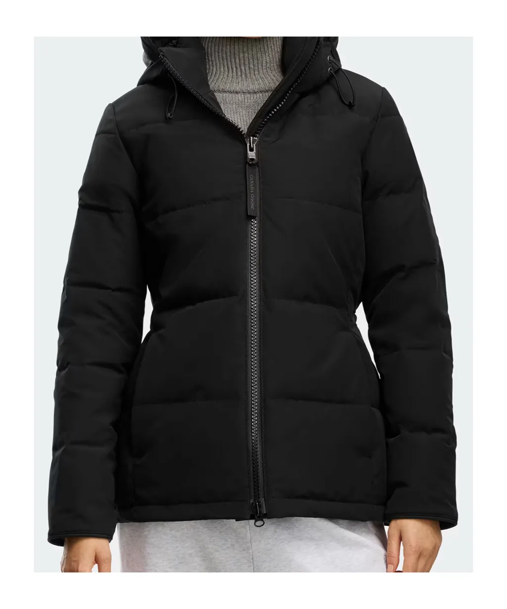 Chelsea Front-Zip Hooded Parka