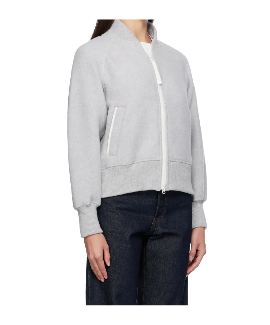 Sierra Zip-Front Bomber Jacket