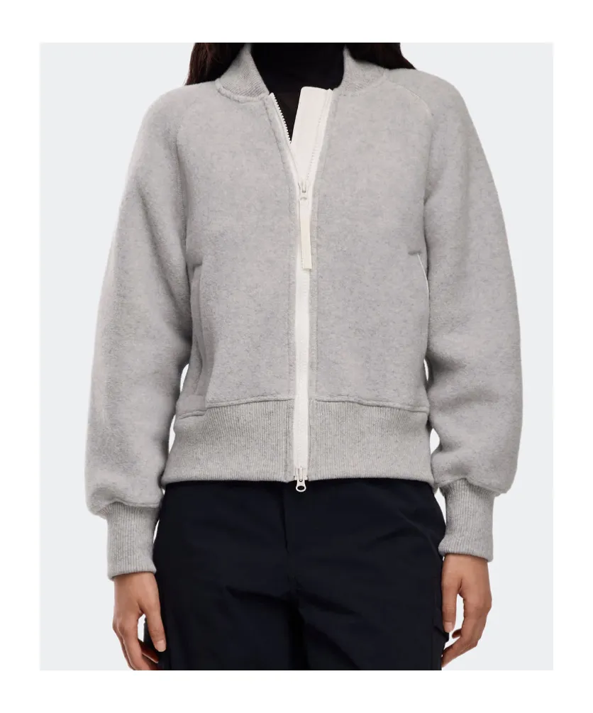 Sierra Zip-Front Bomber Jacket