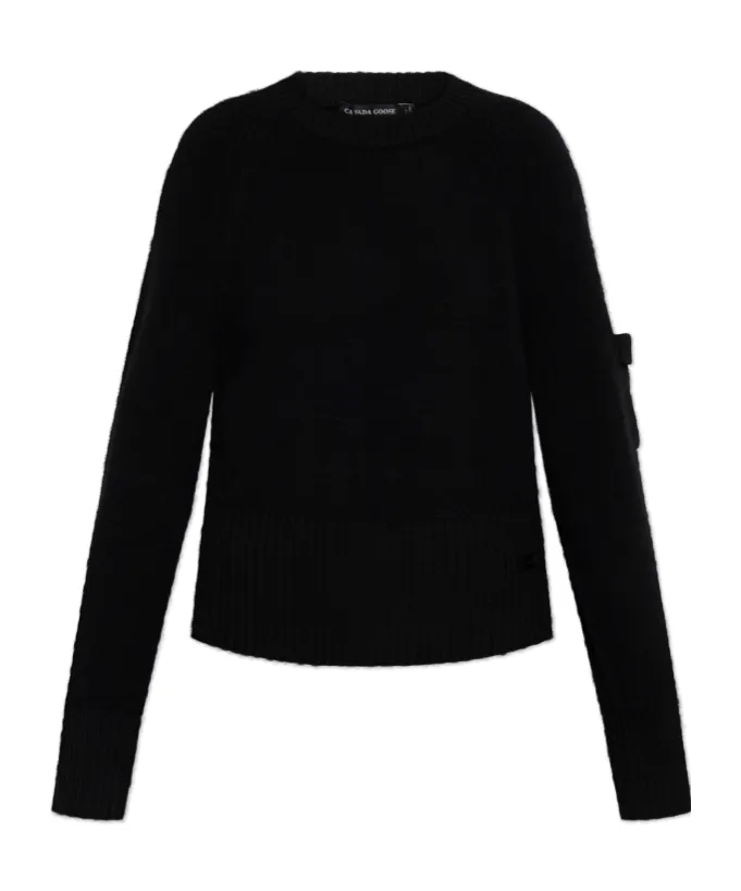 Ribbed-Hem Sweater