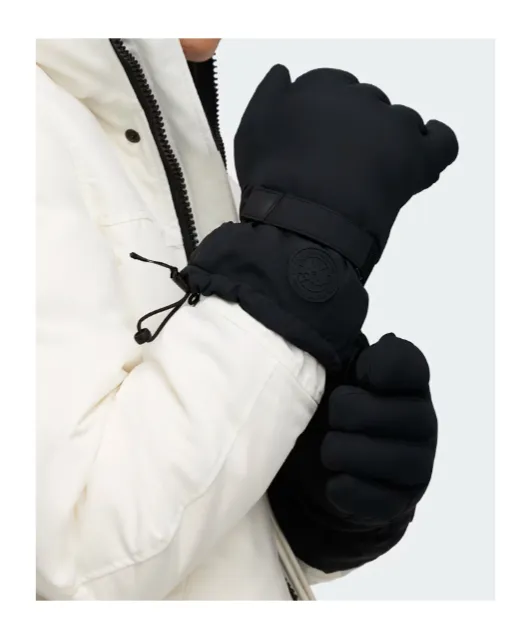 Fundamental Logo-Patch Gloves