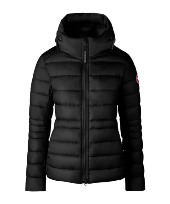 Logo Patch Zip-Up Padded Jacket
