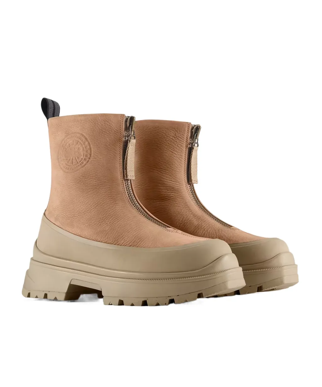 Zip-Detailed Boots