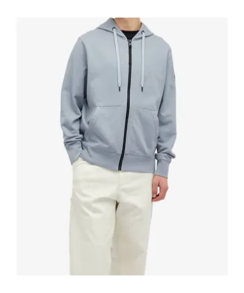 Huron Zipped Long-Sleeved Hoodie