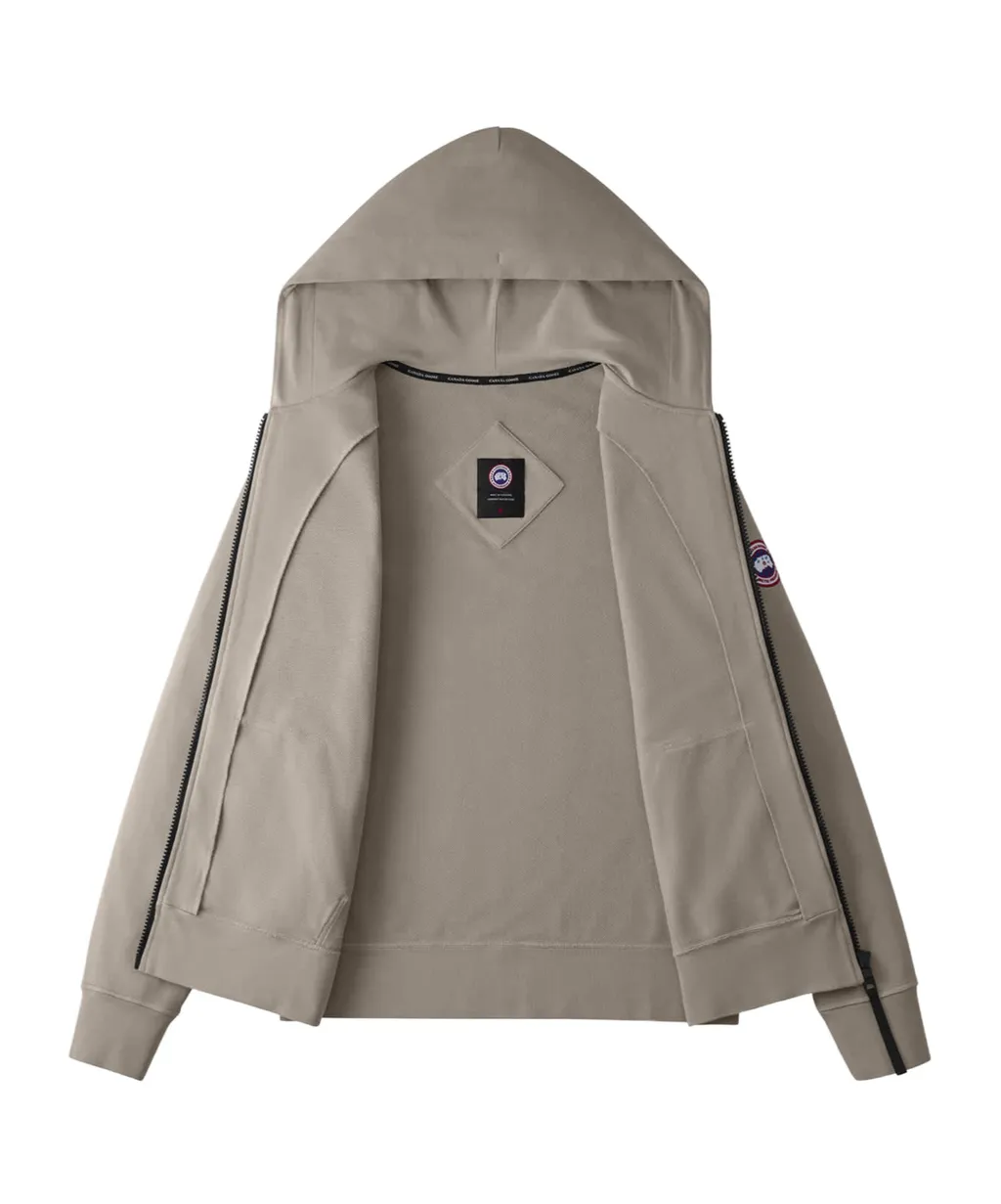 Huron Zipped Long-Sleeved Hoodie