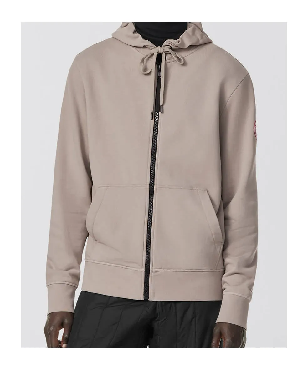 Huron Zipped Long-Sleeved Hoodie