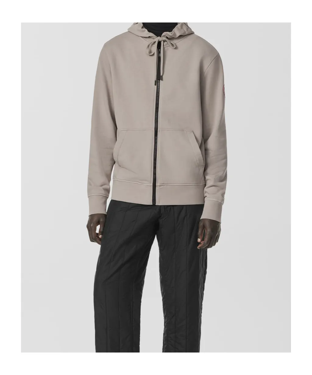 Huron Zipped Long-Sleeved Hoodie