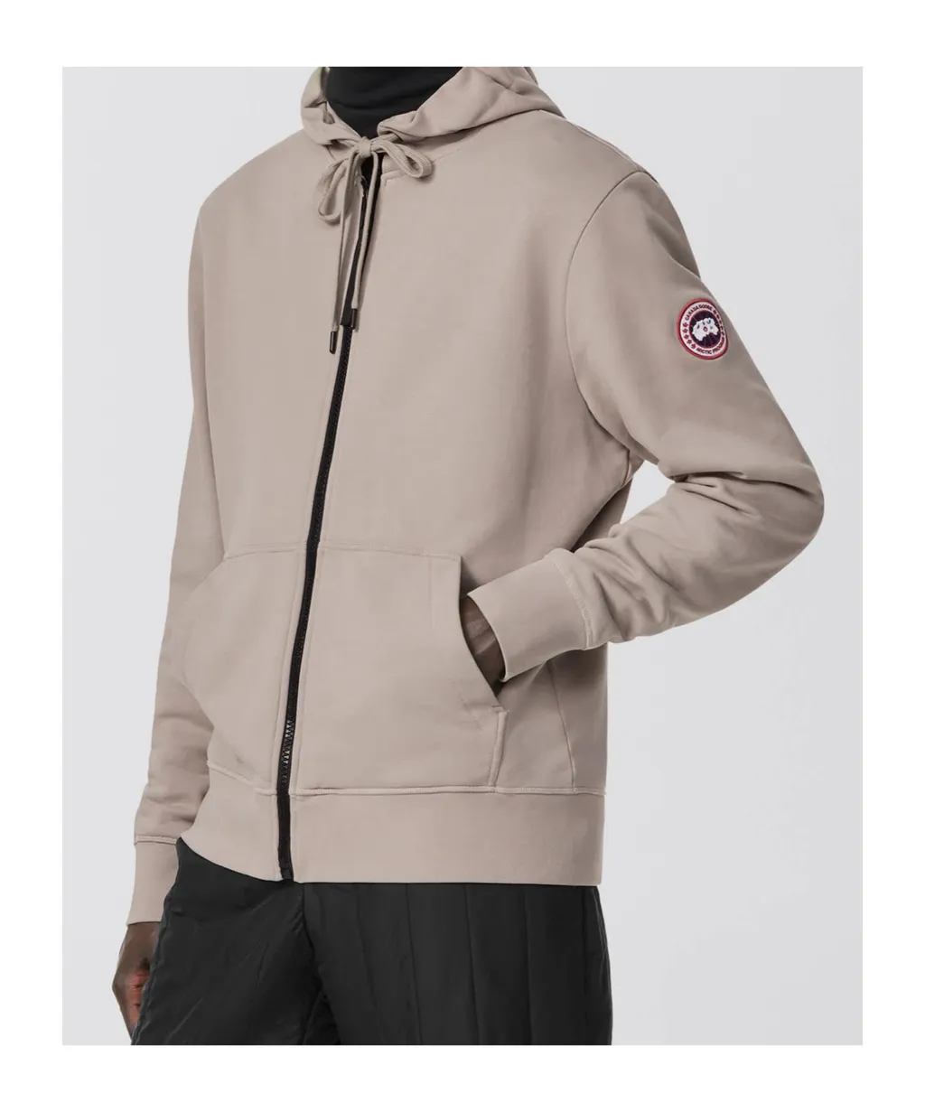 Huron Zipped Long-Sleeved Hoodie