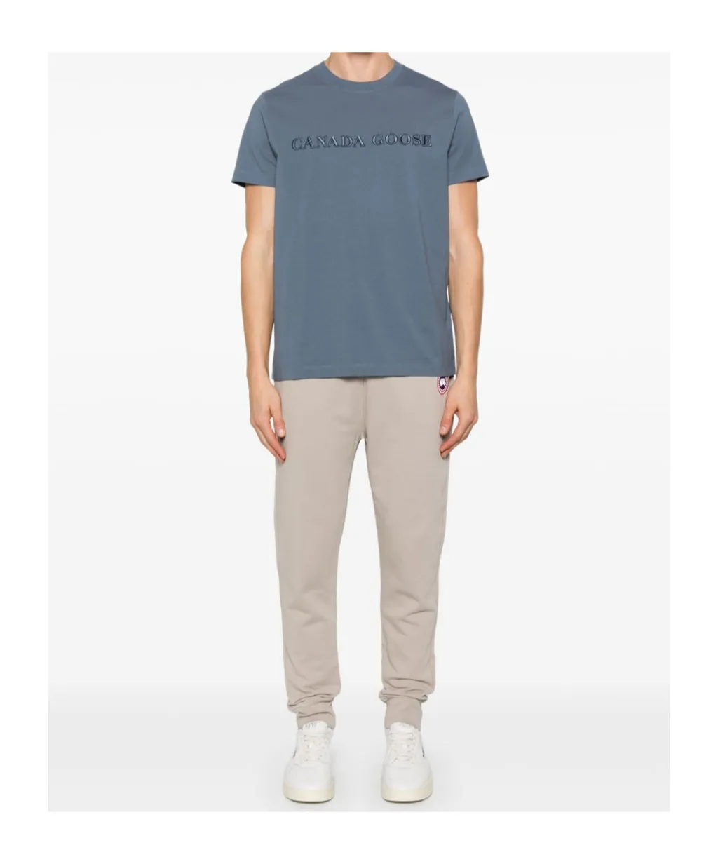 Logo Embroidered Crewneck T-Shirt