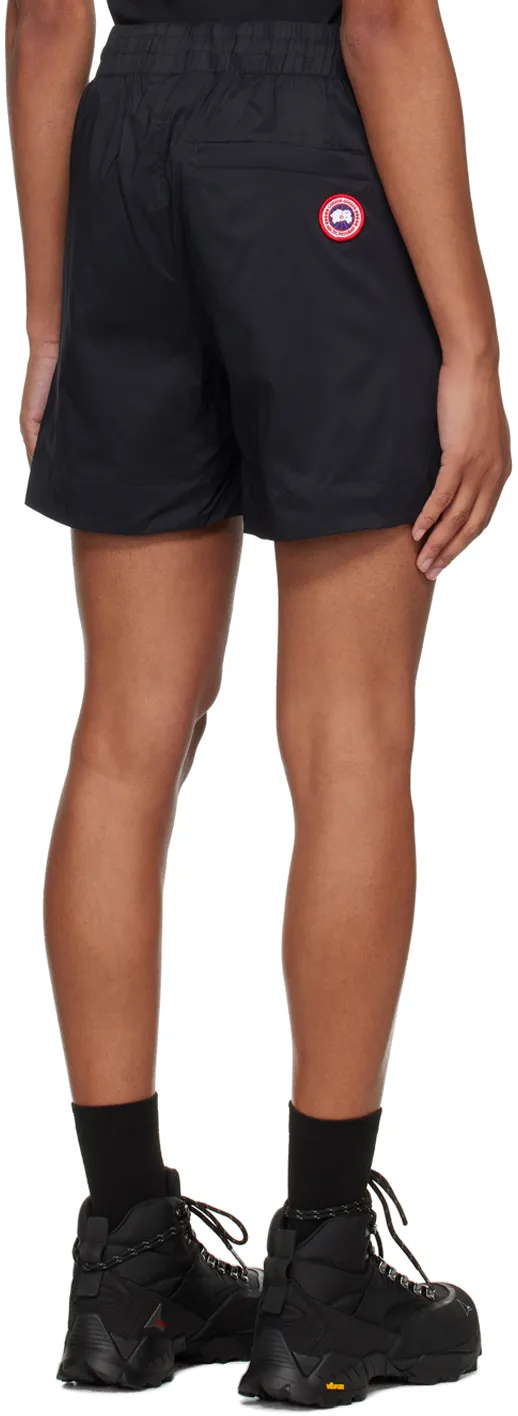 Logo-Patch Drawstring Shorts