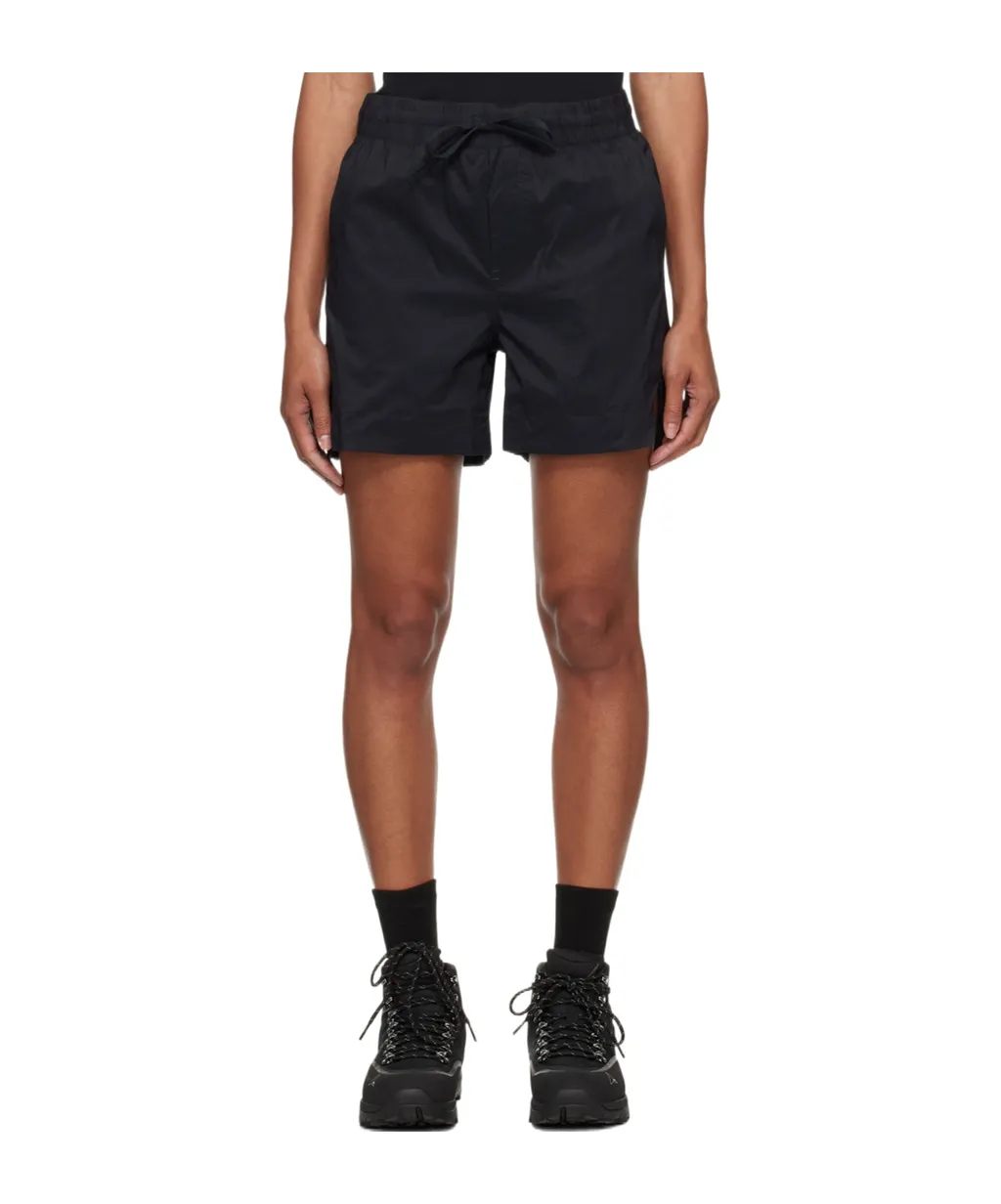 Logo-Patch Drawstring Shorts