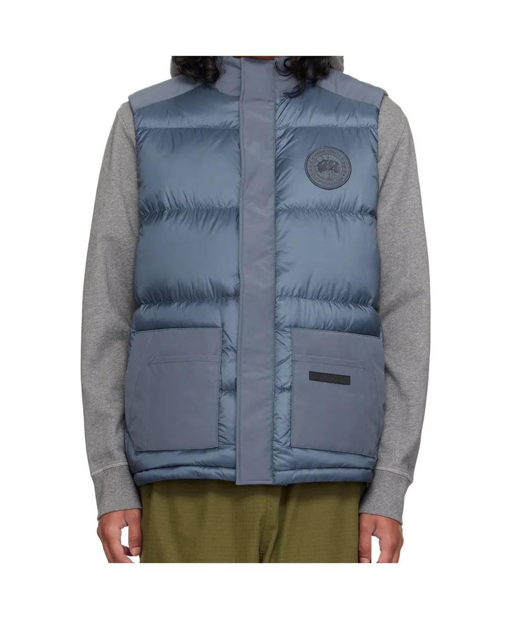 High-Necked Down Vest