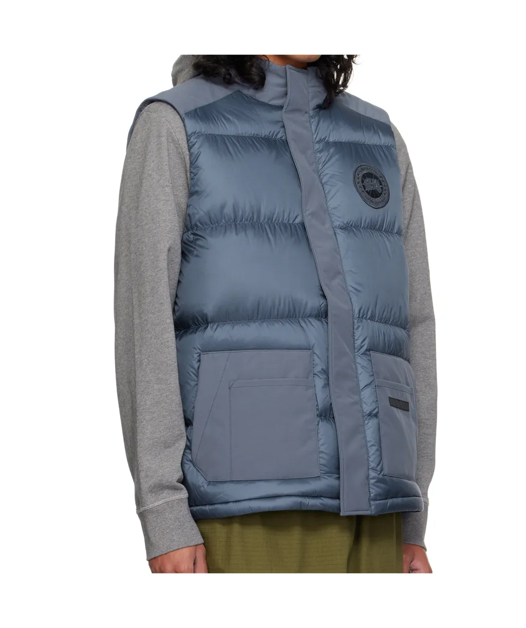 High-Necked Down Vest