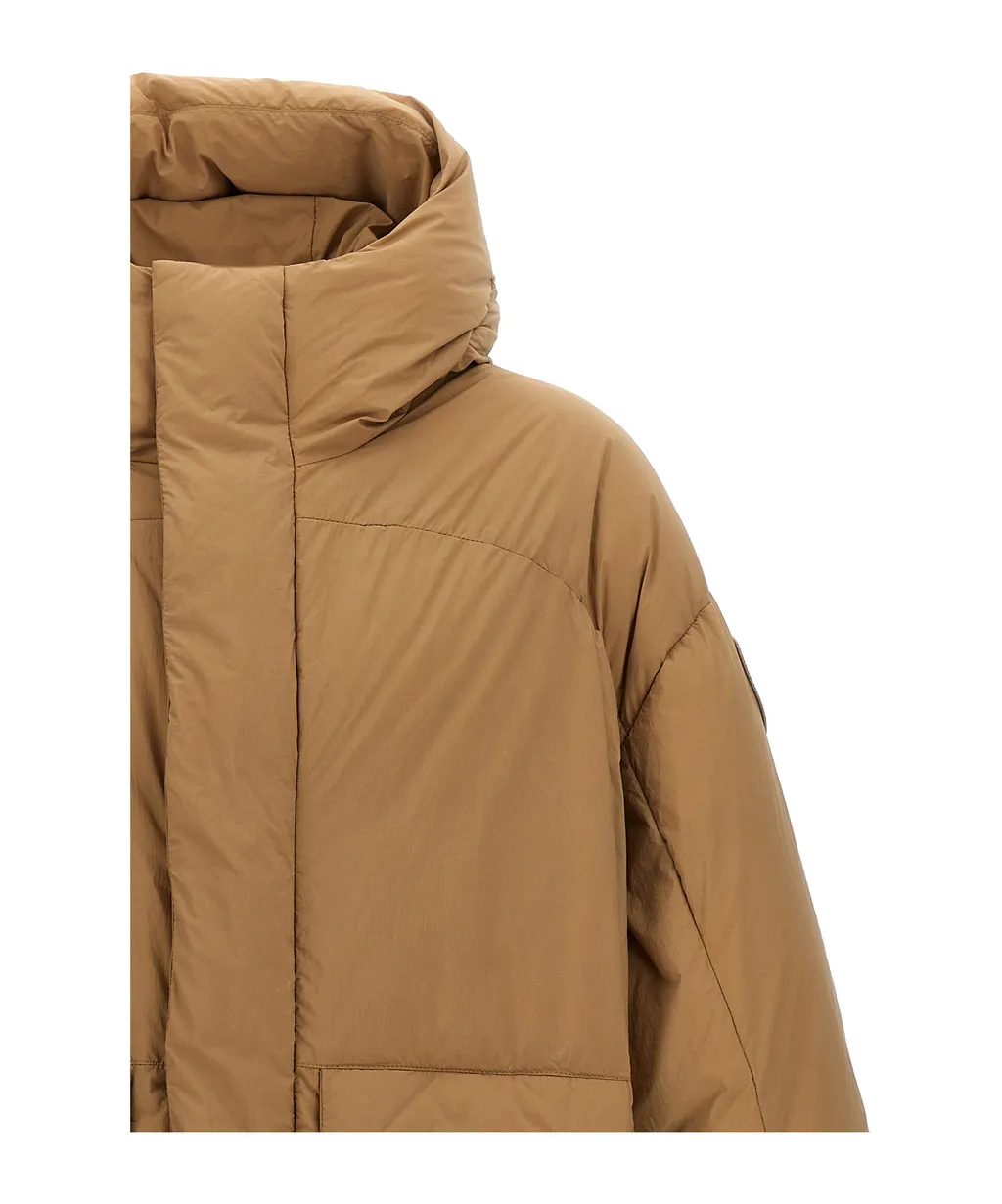 Long-Sleeved Down Jacket