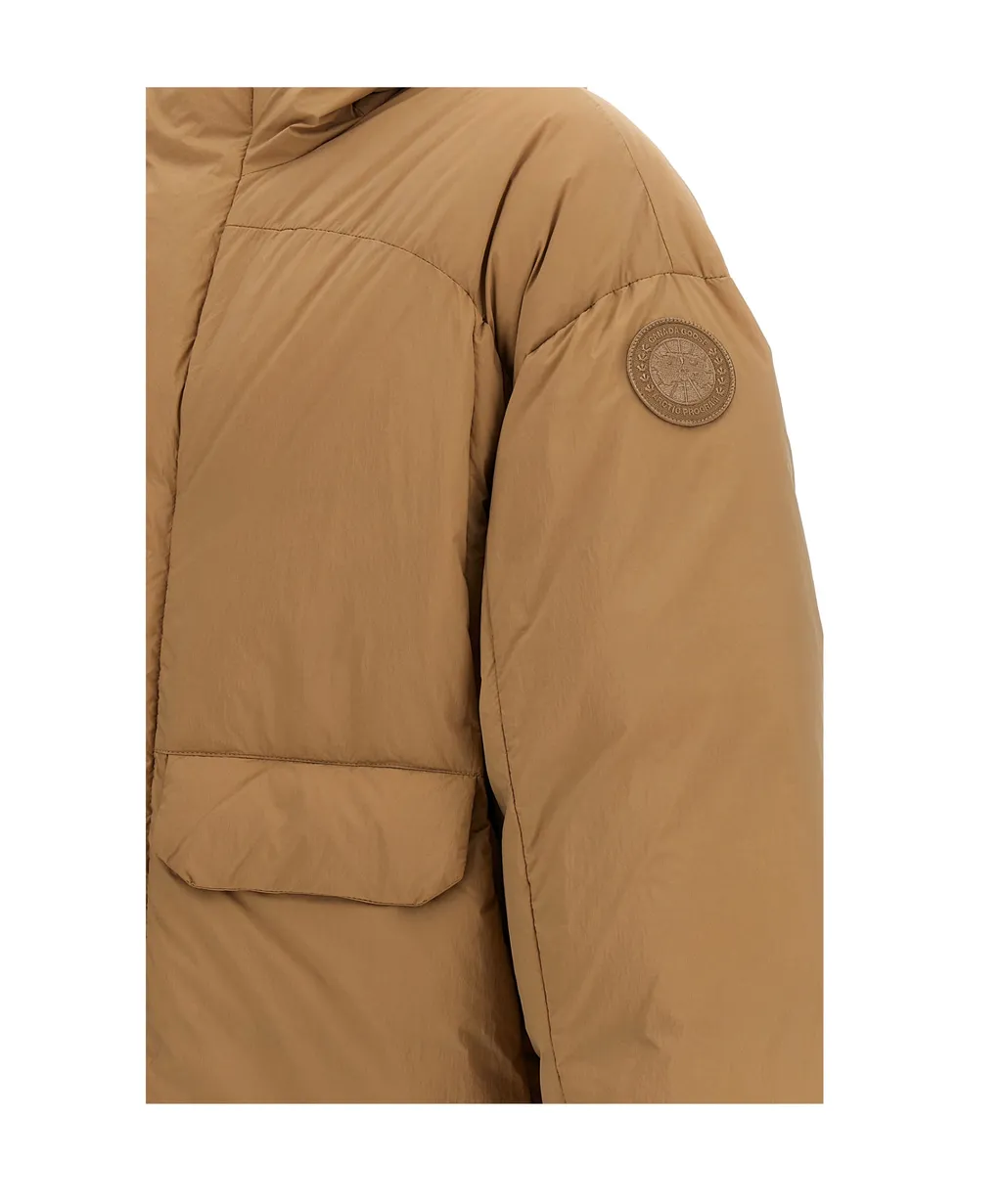 Long-Sleeved Down Jacket
