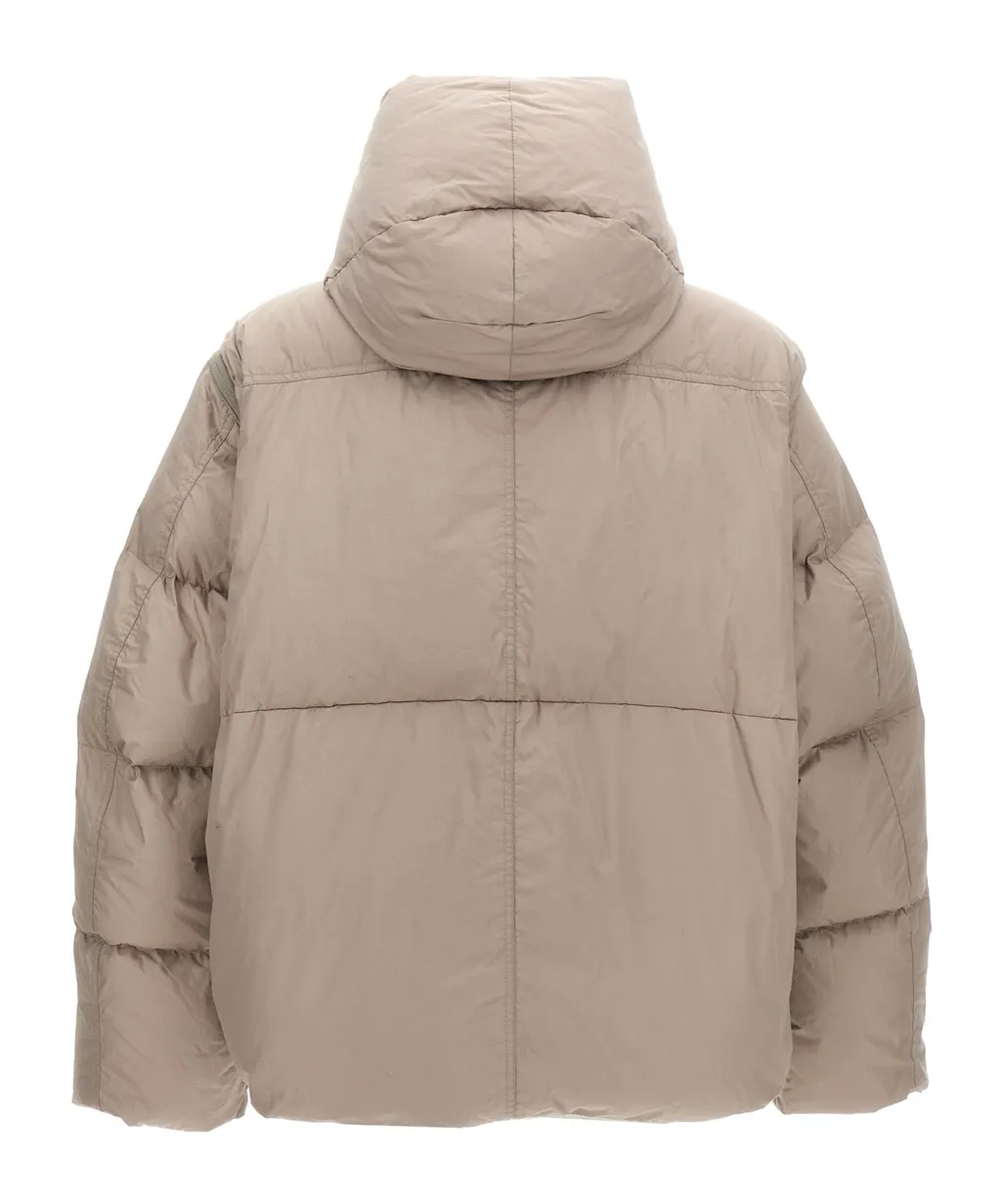 Long-Sleeved Down Jacket