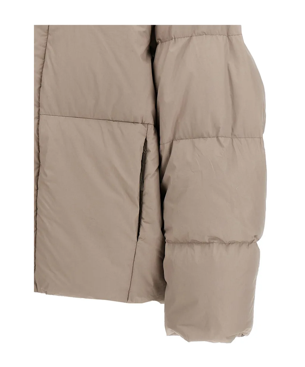 Long-Sleeved Down Jacket