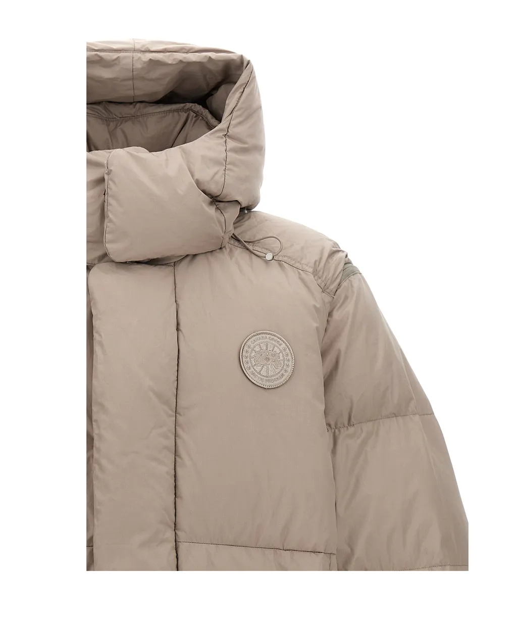 Long-Sleeved Down Jacket