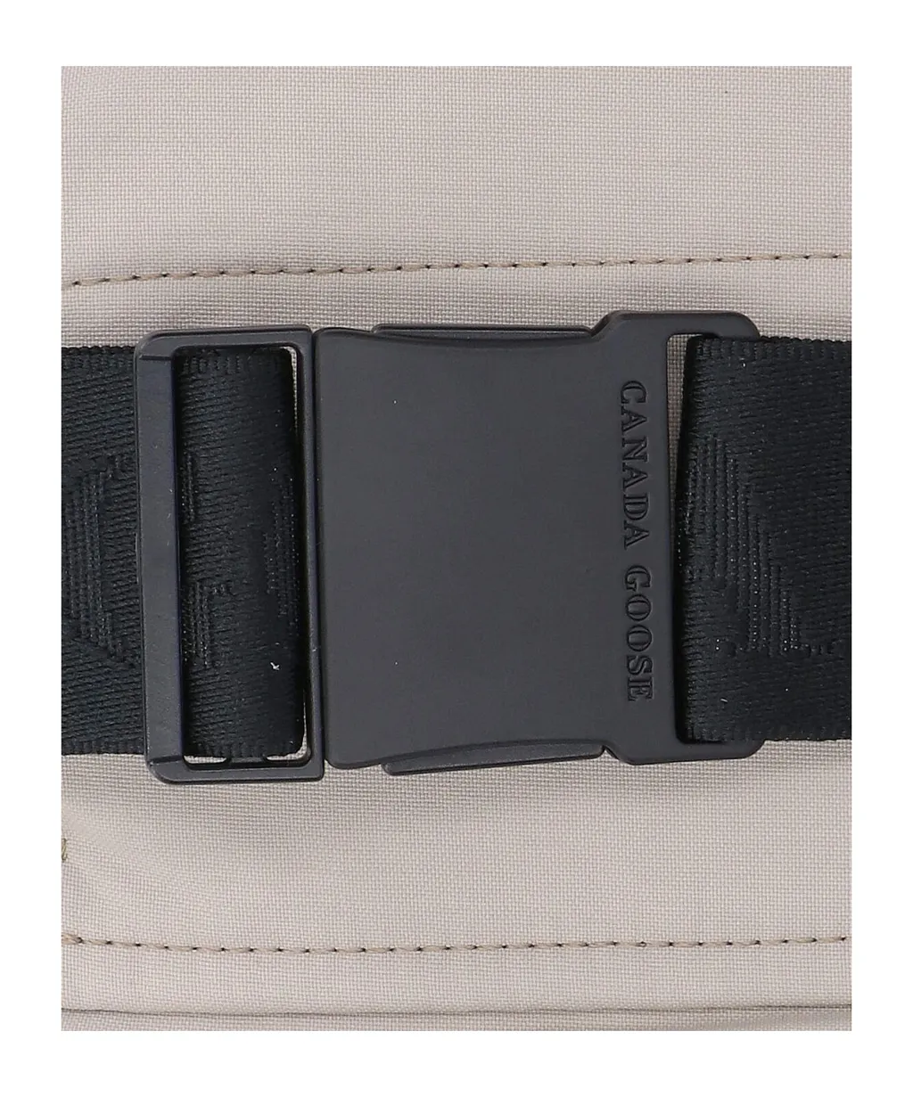 Logo-Patch Zipped Belt Bag