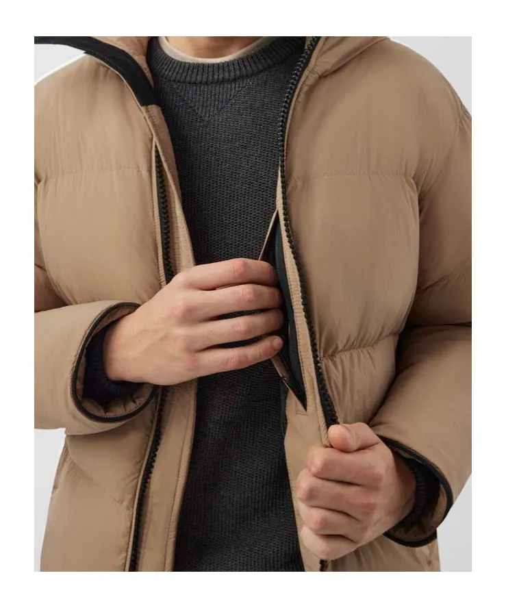 Long-Sleeved Down Jacket