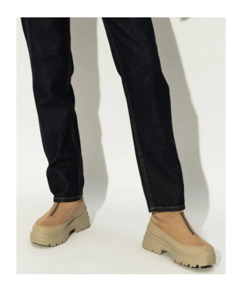 Zip-Detailed Boots