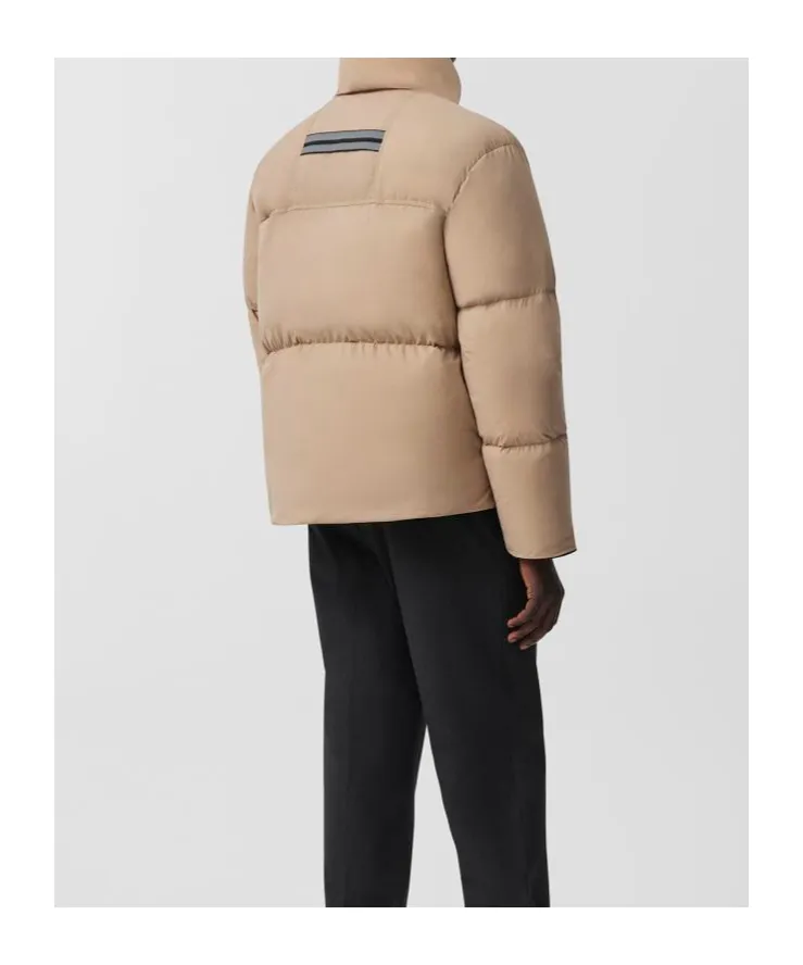 Logo-Patch Puffer Jacket