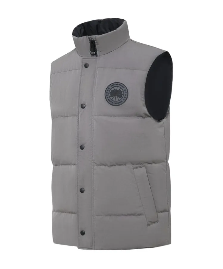 Upright Neck Down Vest