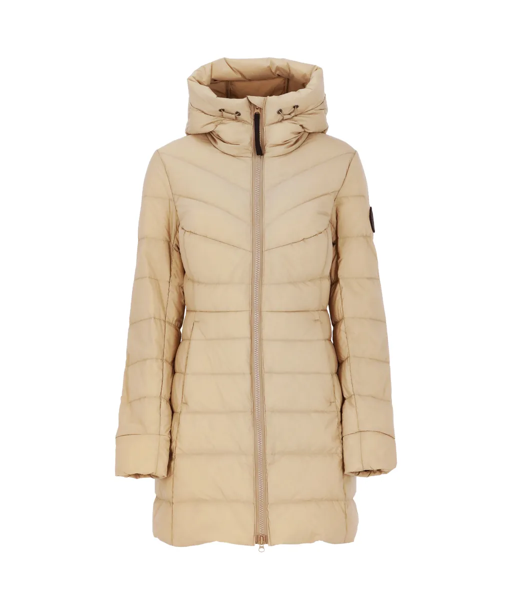 Clair Hooded Quilted Coat