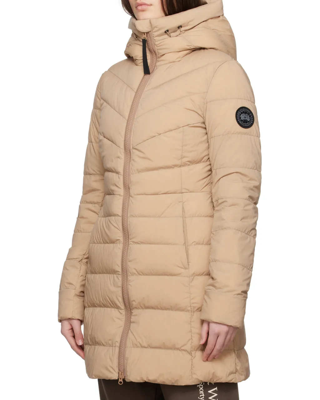 Clair Hooded Quilted Coat
