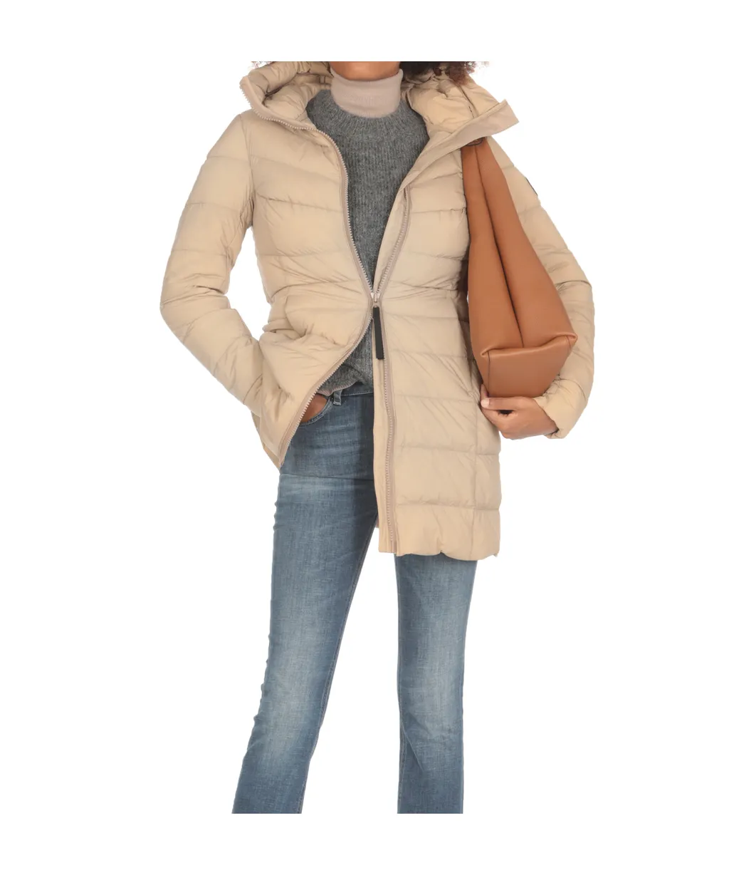 Clair Hooded Quilted Coat