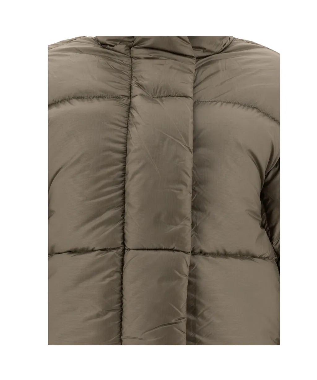 Long-Sleeved Down Jacket
