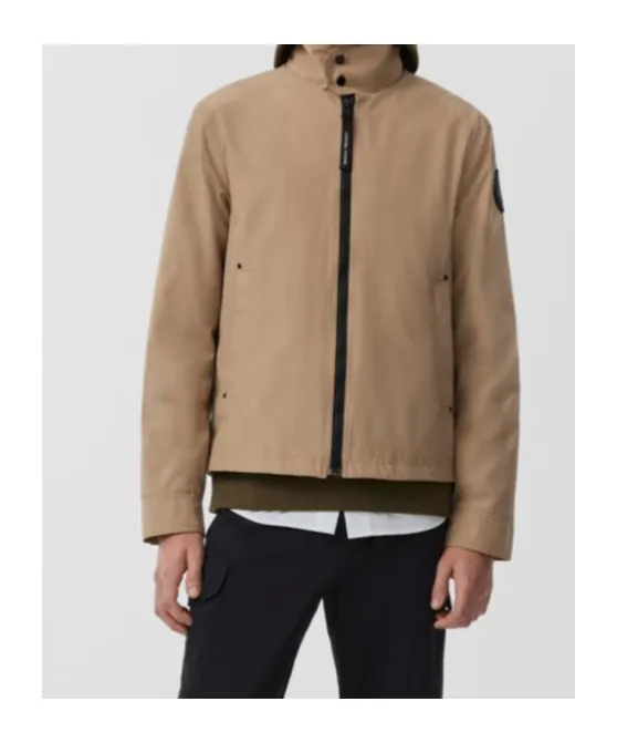Logo Patch Zip-Up Jacket