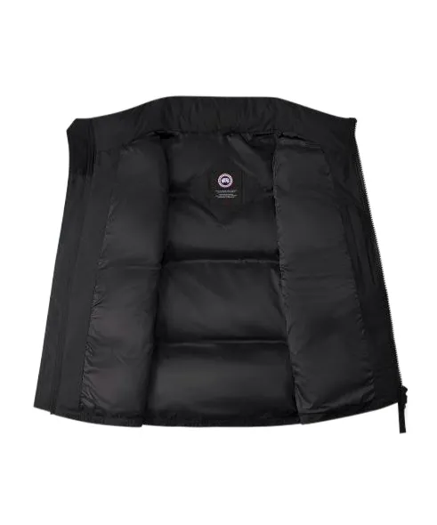 High-Neck Zip-Up Padded Vest