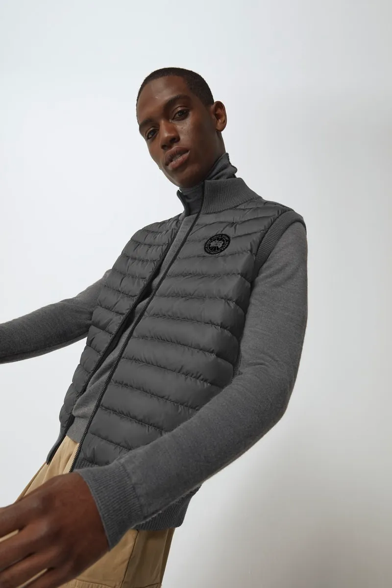 Hybridge Logo-Patch Quilted Gilet
