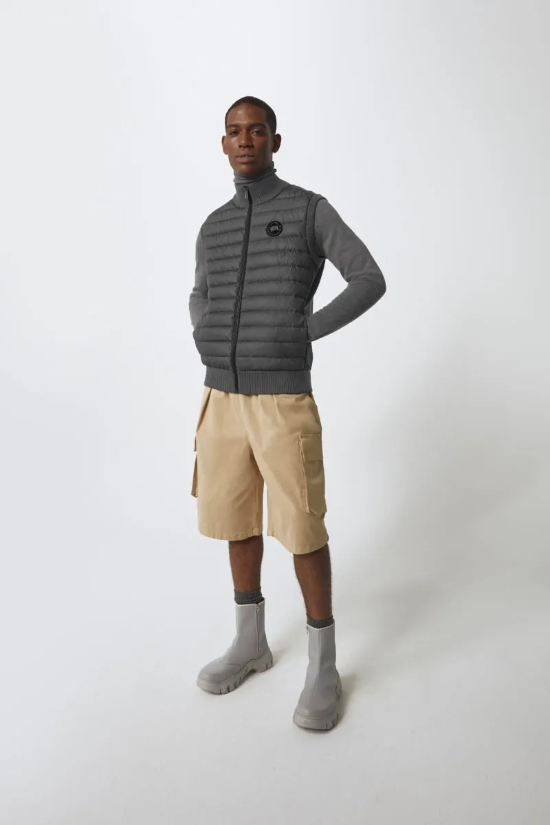 Hybridge Logo-Patch Quilted Gilet