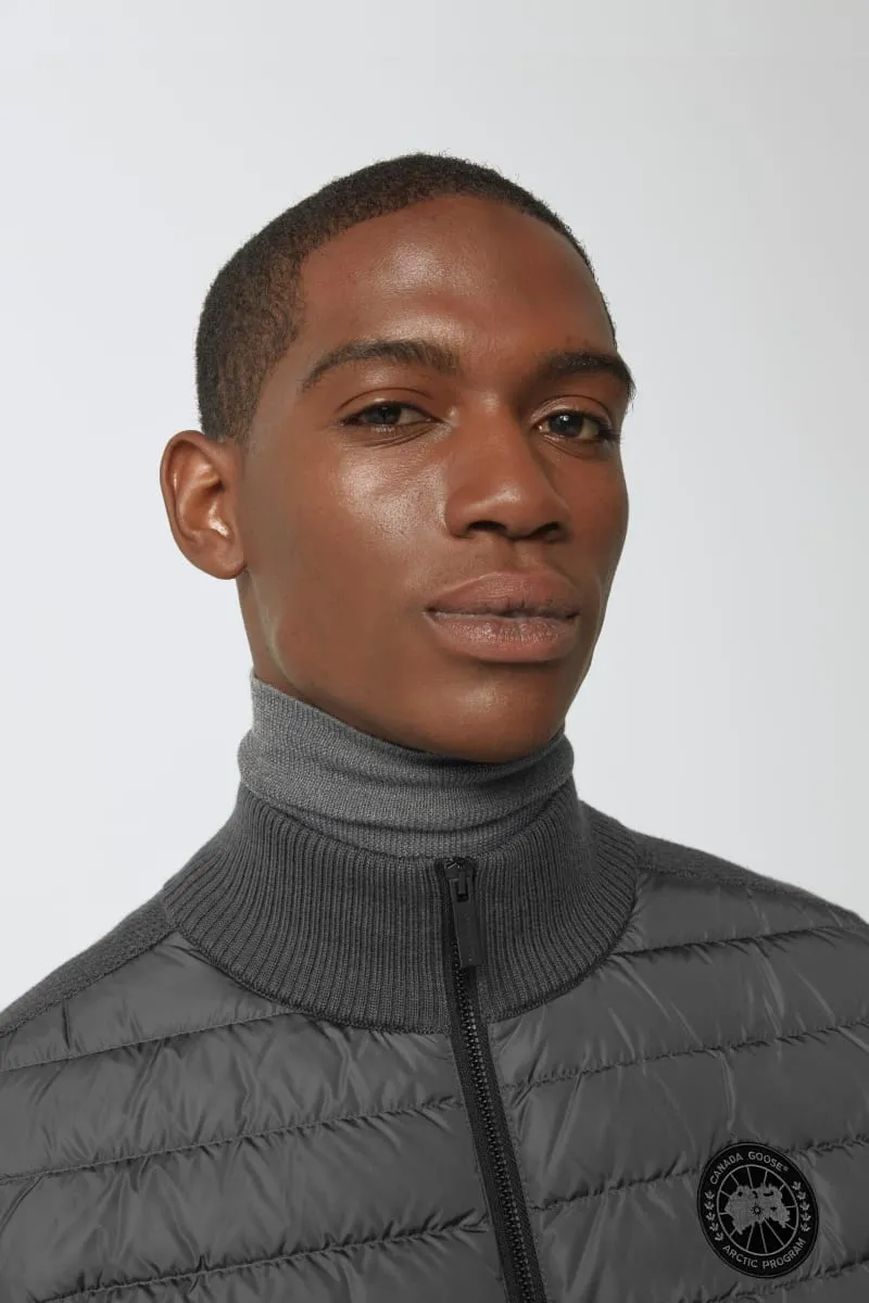 Hybridge Logo-Patch Quilted Gilet