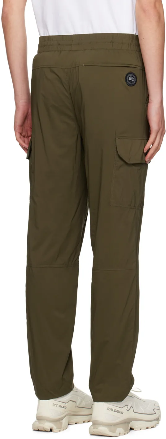 Tapered-Leg Drawstring Trousers